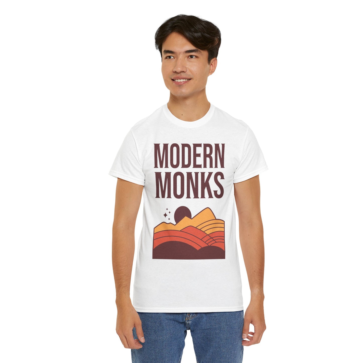 Modern Monks Flowy Hills T-Shirt