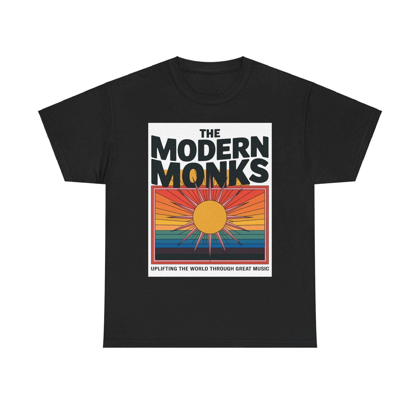 Modern Monks Rainbow Sunrise T-Shirt