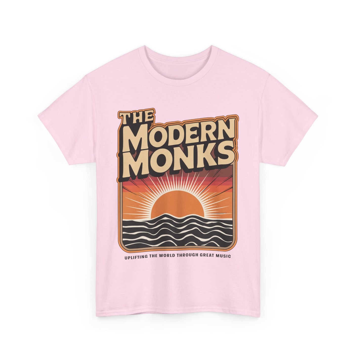 Modern Monks Retro Sunrise T-Shirt