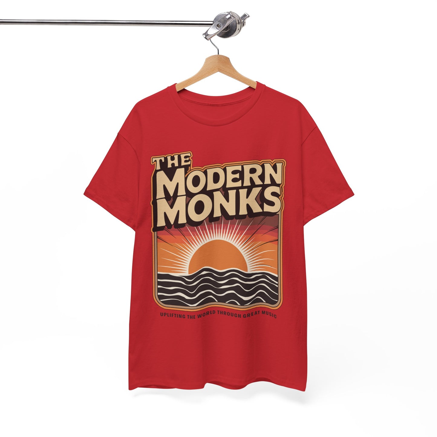 Modern Monks Retro Sunrise T-Shirt