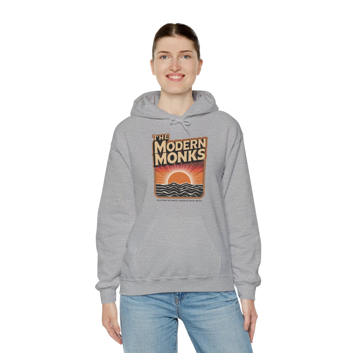 Modern Monks Retro Sunrise Hoodie