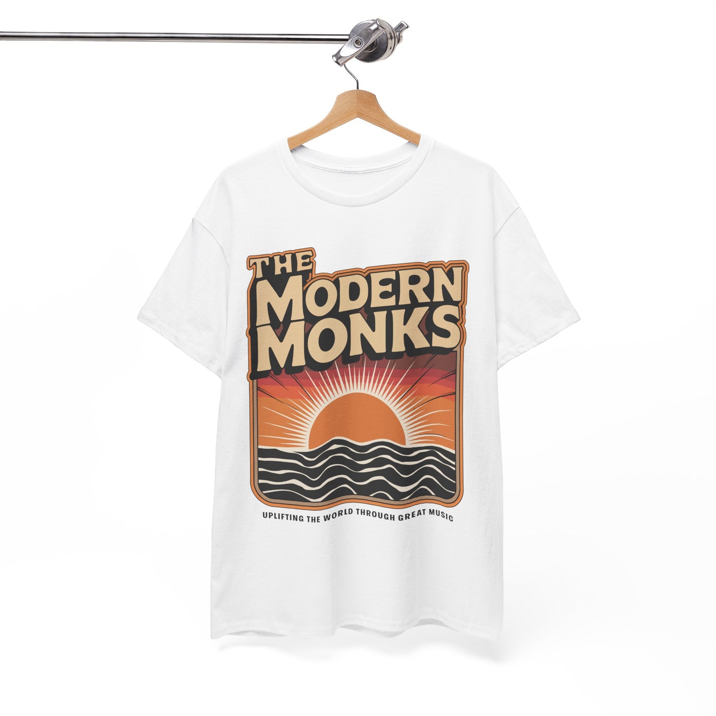 Modern Monks Retro Sunrise T-Shirt
