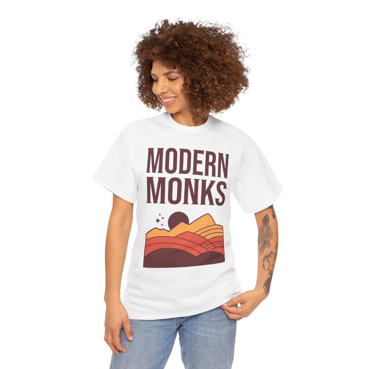 Modern Monks Flowy Hills T-Shirt