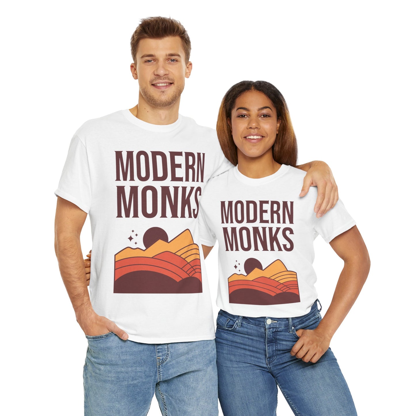 Modern Monks Flowy Hills T-Shirt