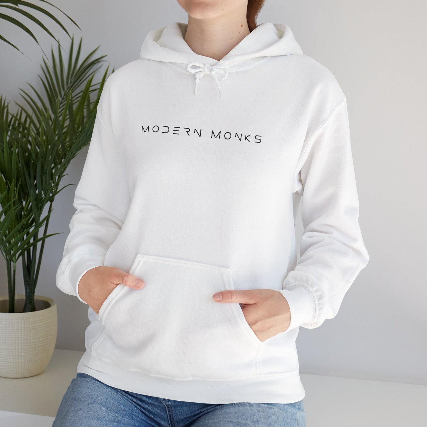 Modern Monks Simple Hoodie