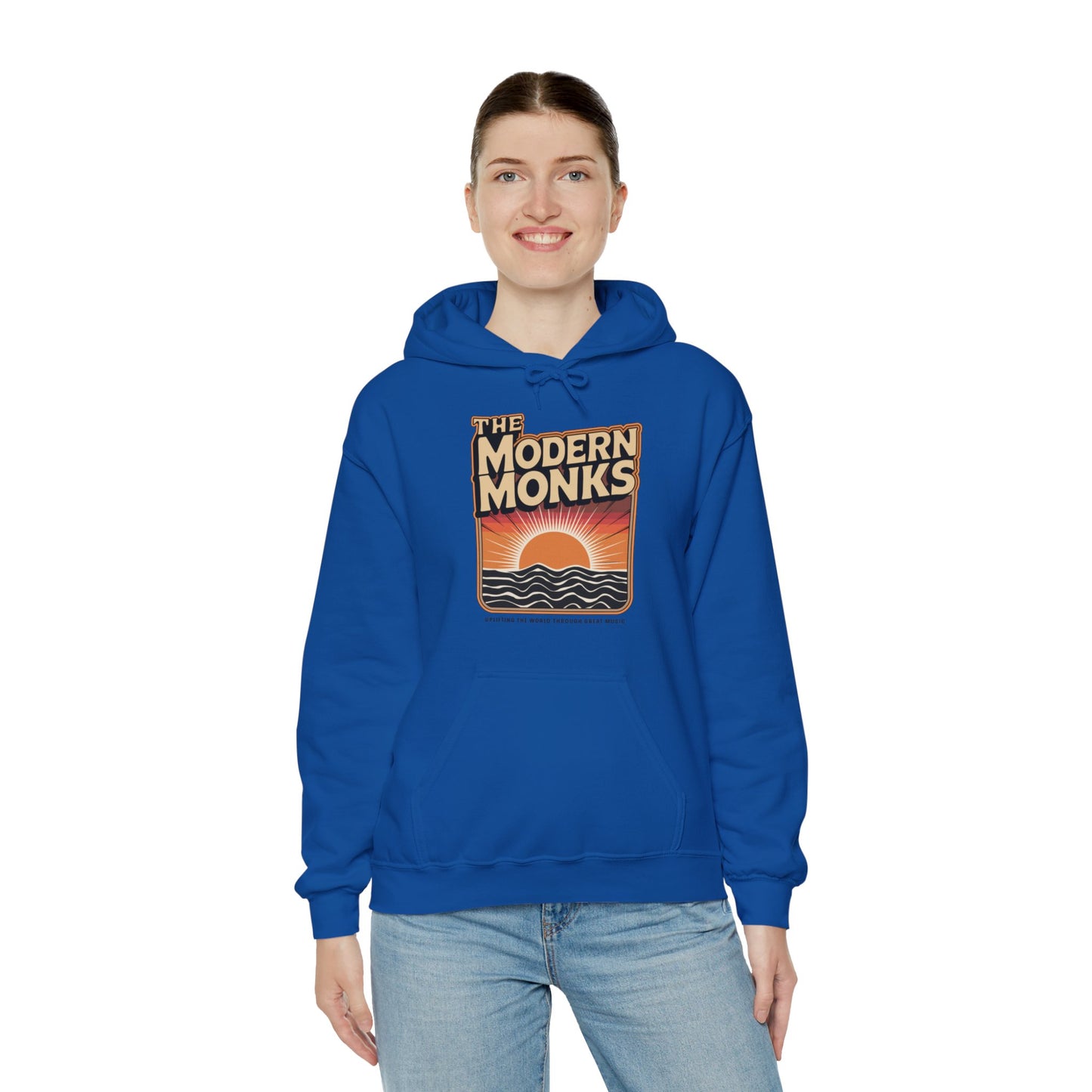 Modern Monks Retro Sunrise Hoodie