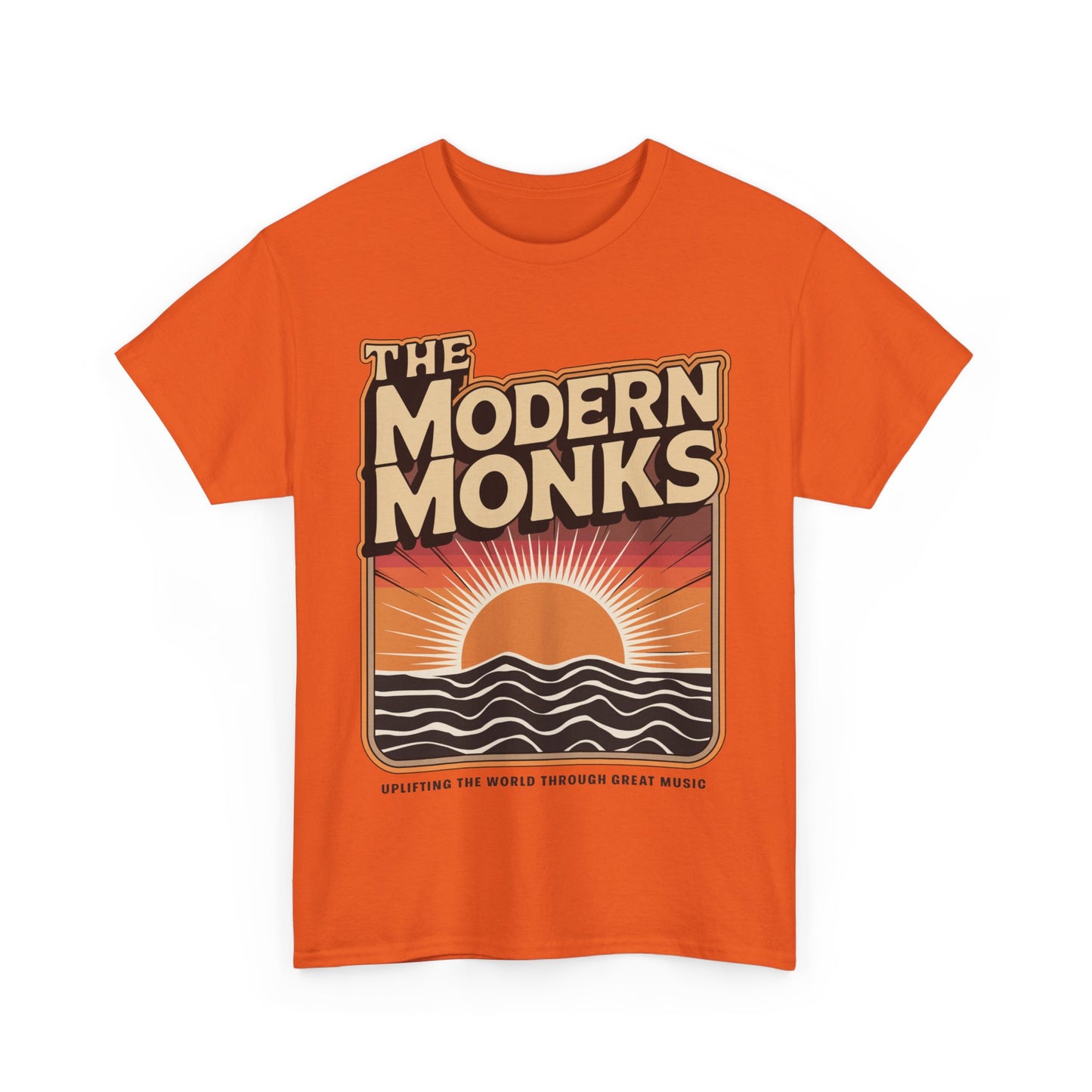 Modern Monks Retro Sunrise T-Shirt
