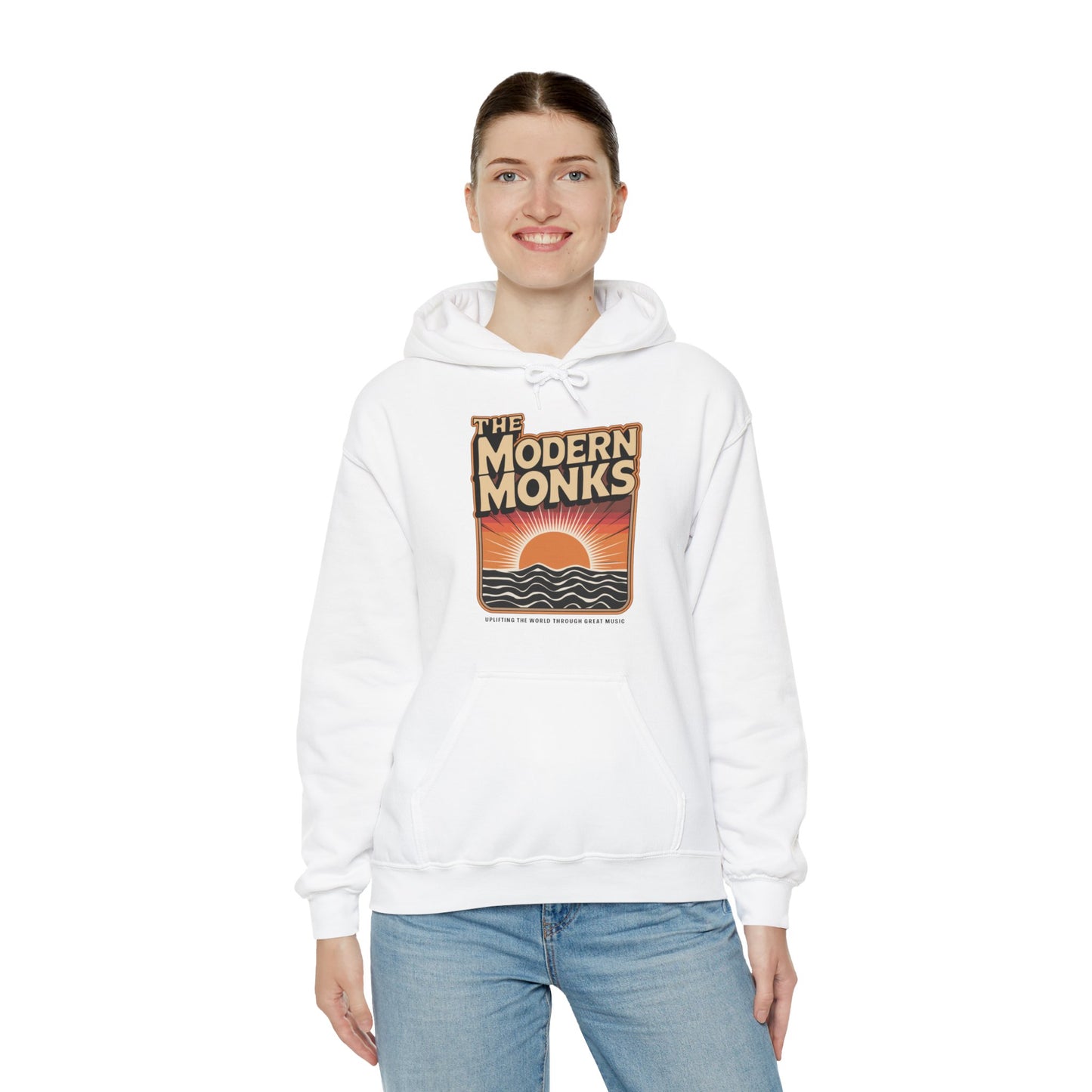 Modern Monks Retro Sunrise Hoodie