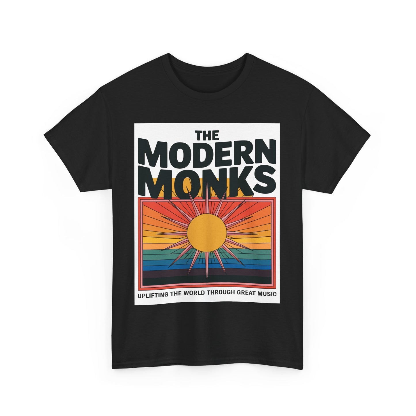 Modern Monks Rainbow Sunrise T-Shirt