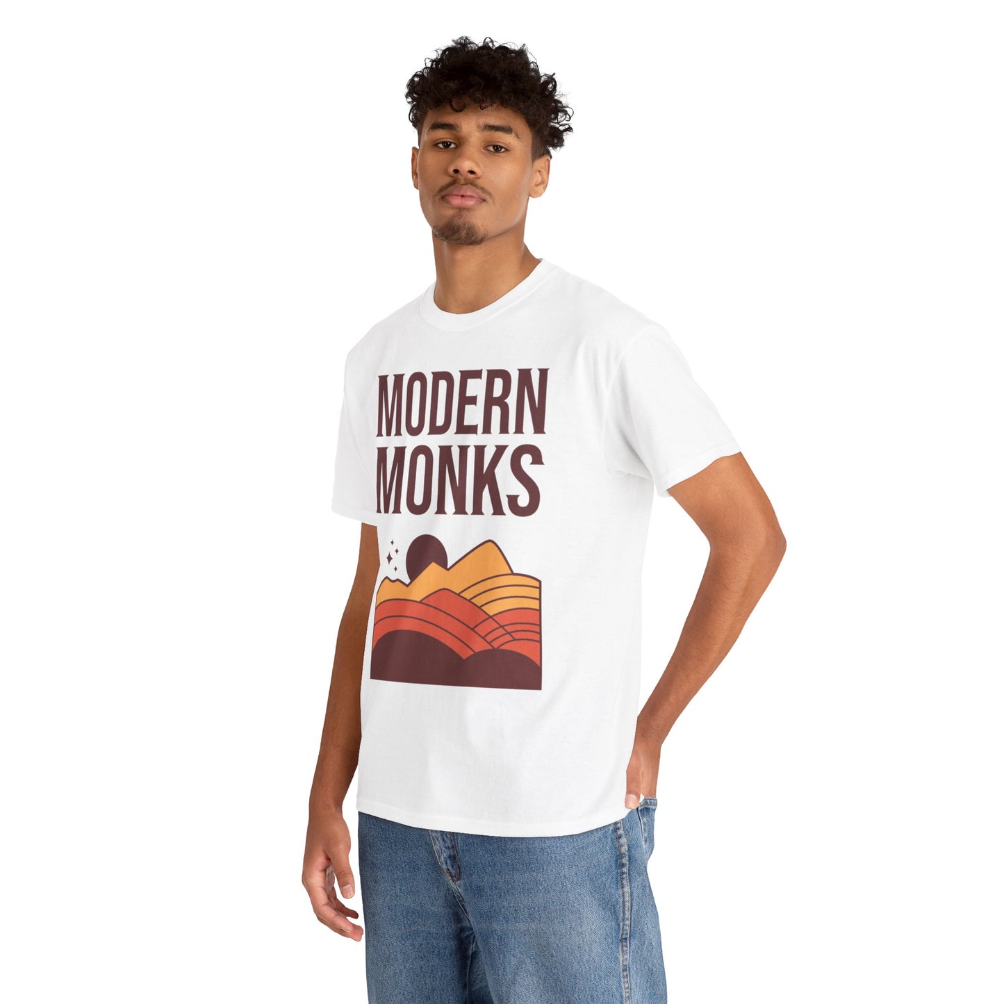 Modern Monks Flowy Hills T-Shirt