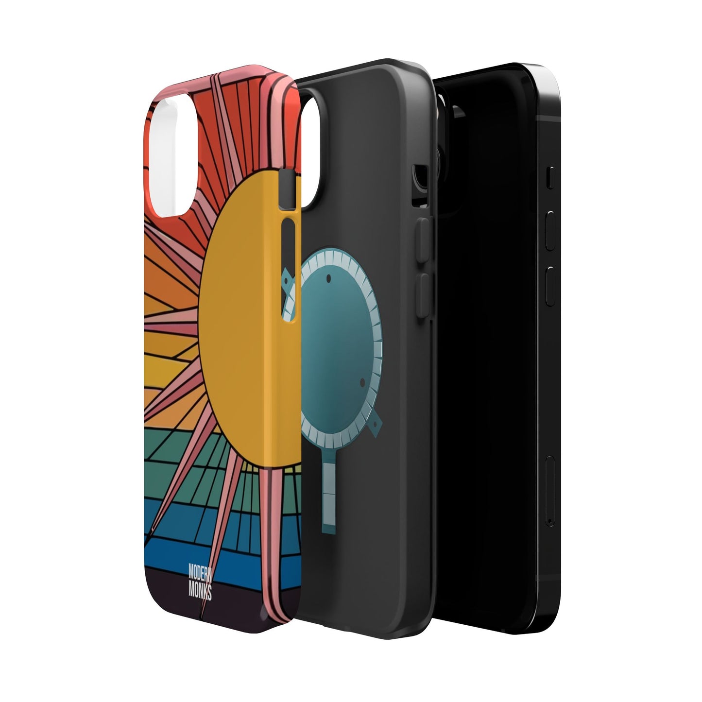 Modern Monks Rainbow Sun Magnetic Tough Case