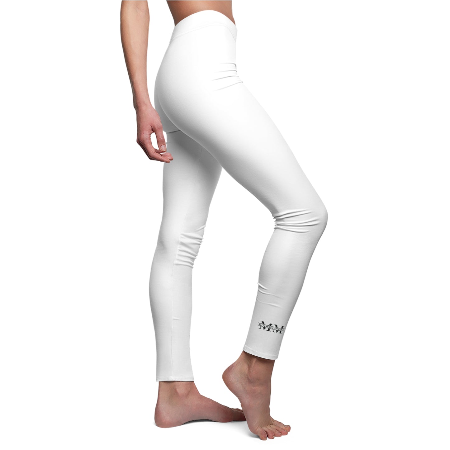 Modern Monks White Leggings