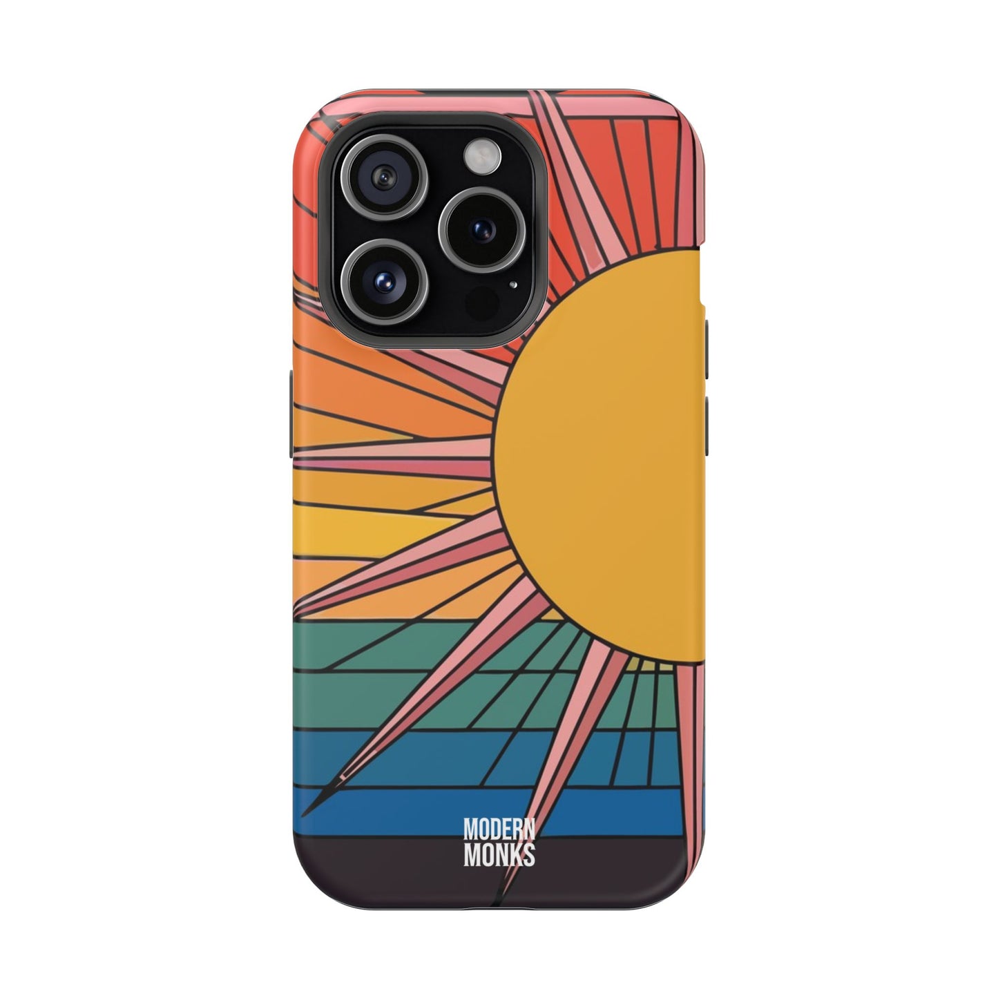 Modern Monks Rainbow Sun Magnetic Tough Case