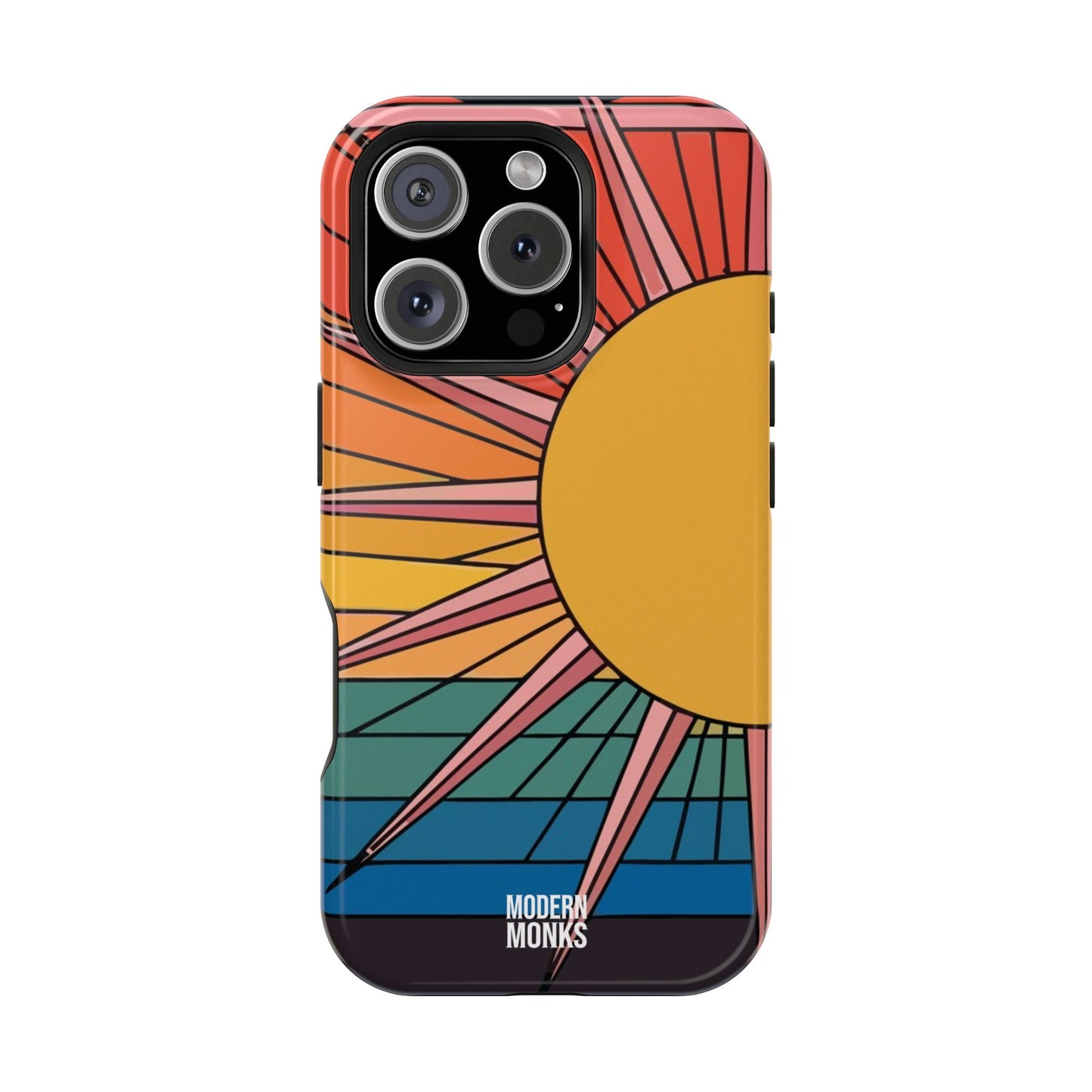 Modern Monks Rainbow Sun Magnetic Tough Case