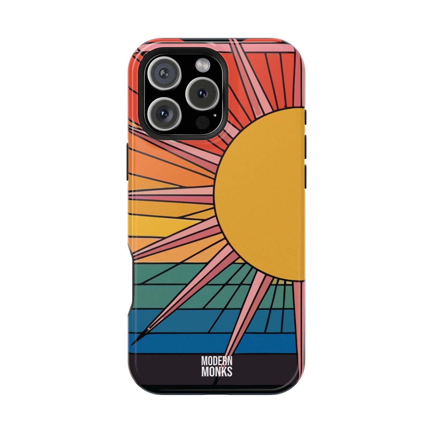 Modern Monks Rainbow Sun Magnetic Tough Case