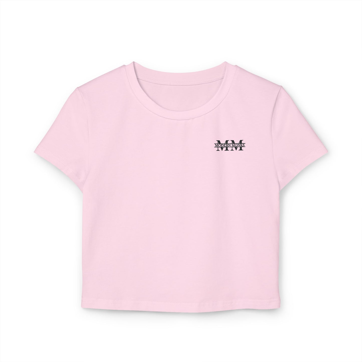 Modern Monks Minimalist Crop Top