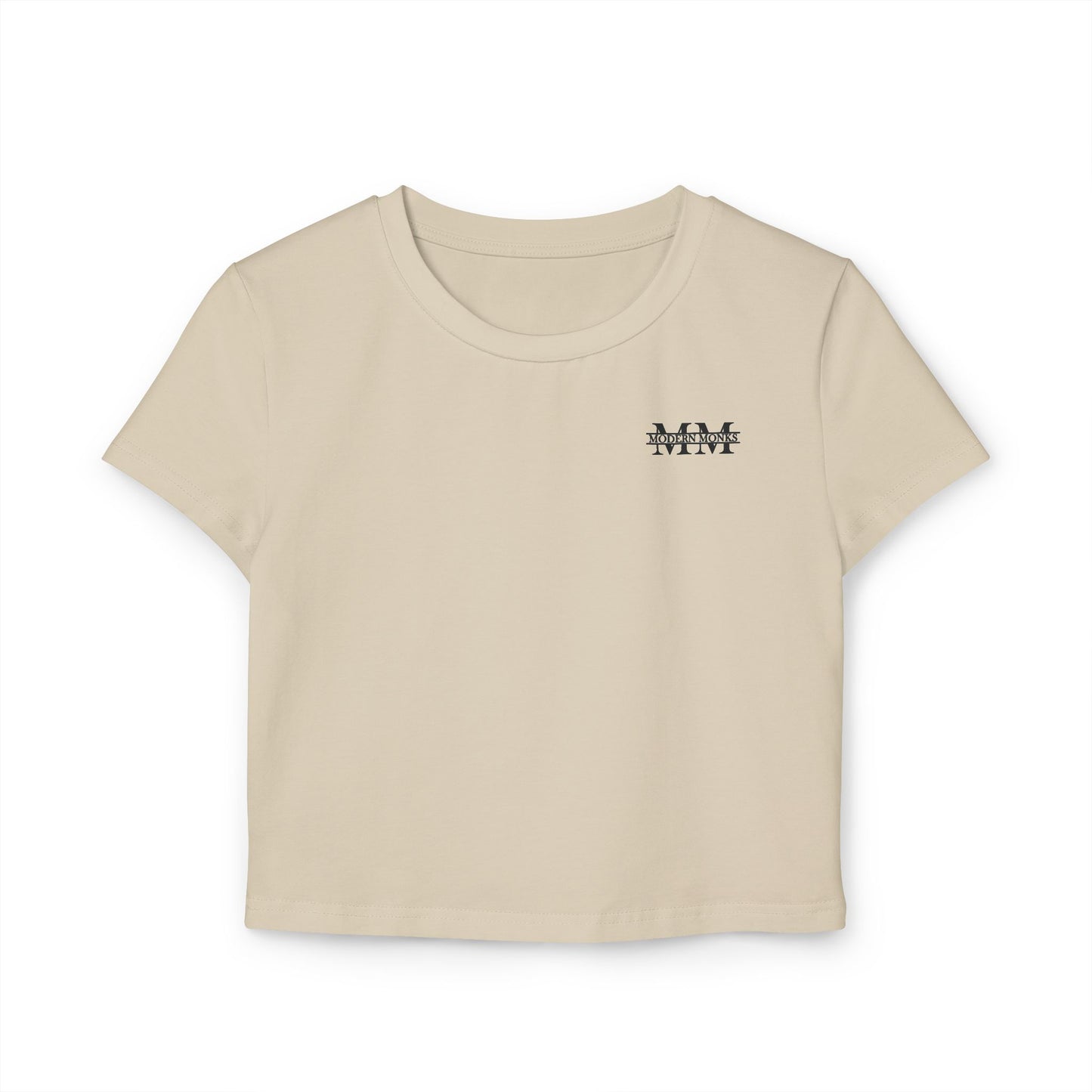 Modern Monks Minimalist Crop Top