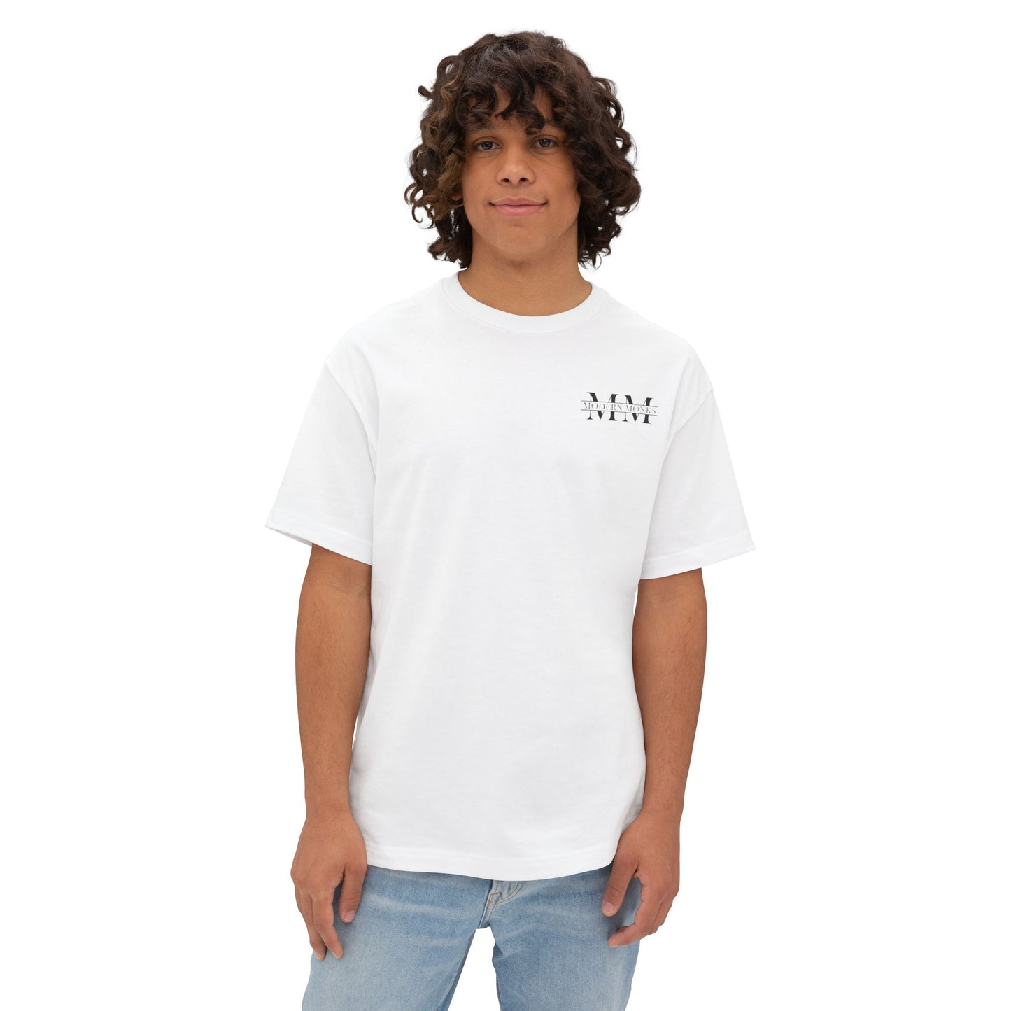 Modern Monks Minimalist Oversized Tee