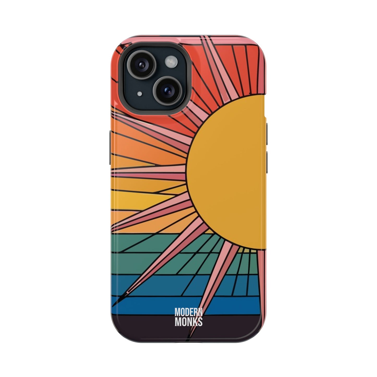 Modern Monks Rainbow Sun Magnetic Tough Case