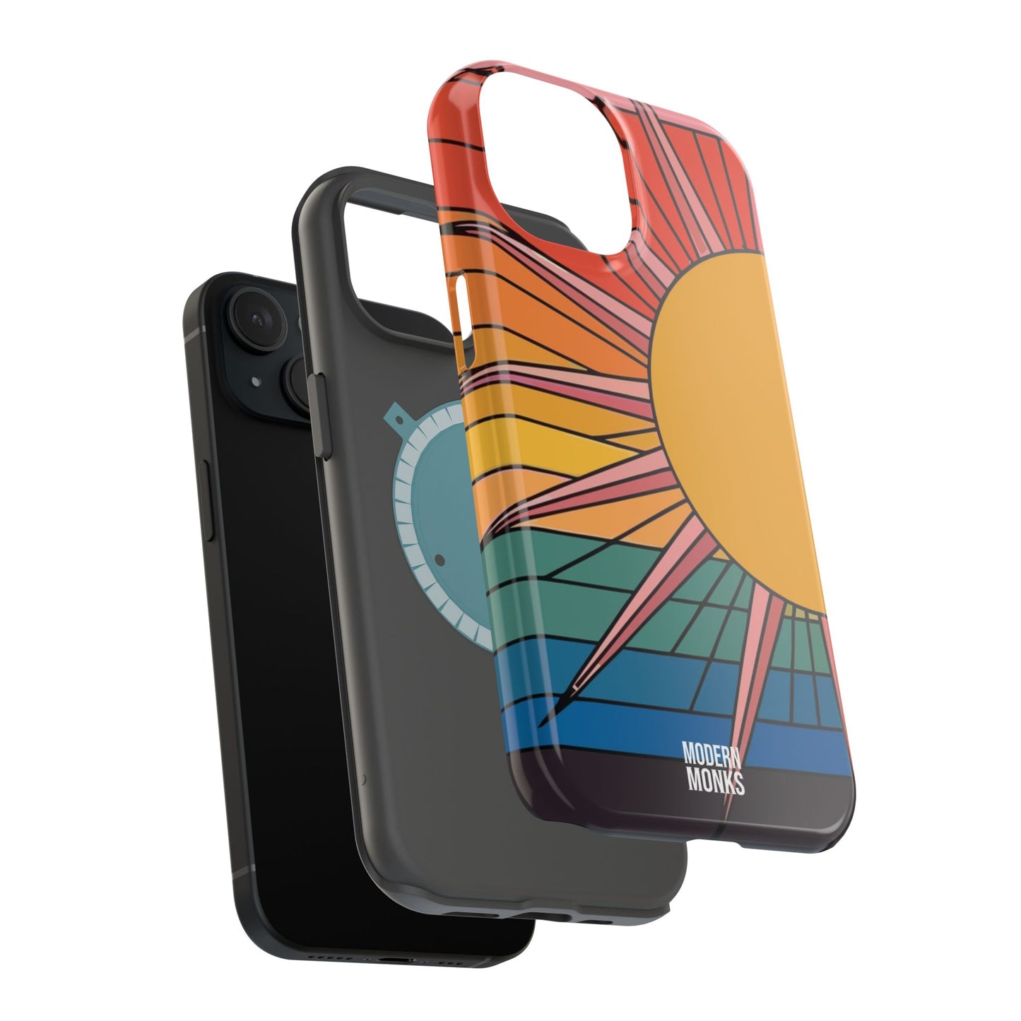 Modern Monks Rainbow Sun Magnetic Tough Case