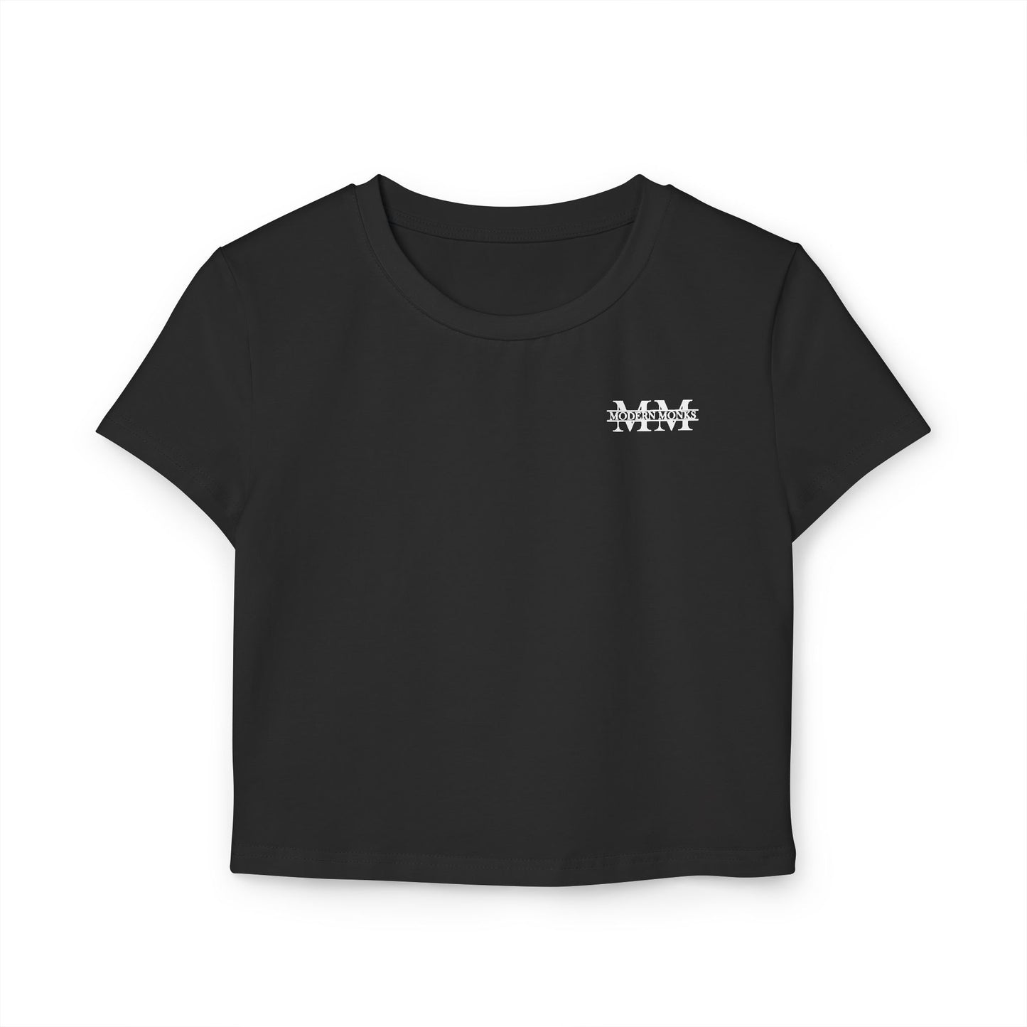 Modern Monks Minimalist Crop Top